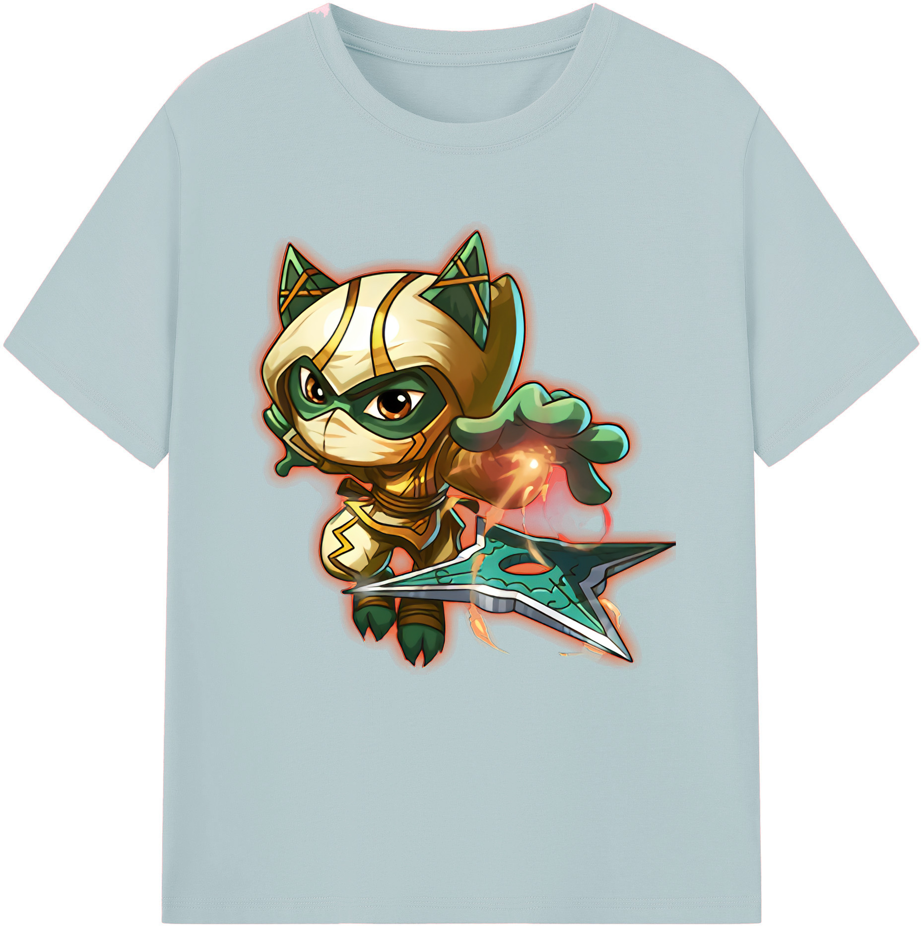 リーグ・オブ・レジェンド League of Legends LOL 綿100％半袖Tシャツ（フロントプリント）